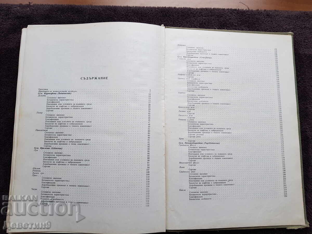 Апробация на зеленчуковите култури 1966 г. - 6