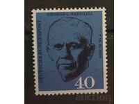 Germany 1960 Personalities MNH