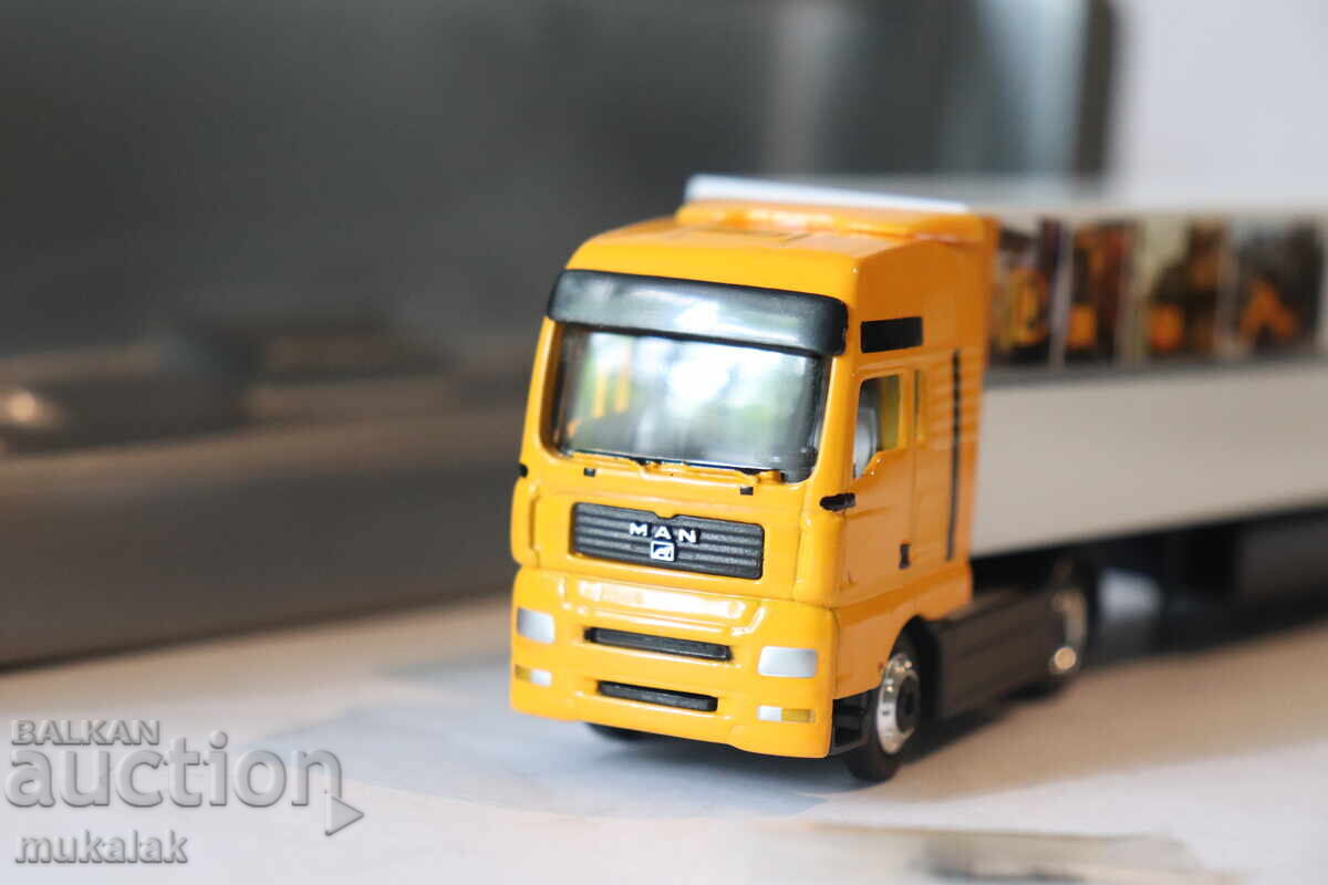 Παράδοση SCHUCO H0 1/87 MAN TGA ΦΟΡΤΗΓΟ ΤΡΑΚΤΕΡ ΜΟΝΤΕΛΟ ΑΥΤΟΚΙΝΗΤΟ