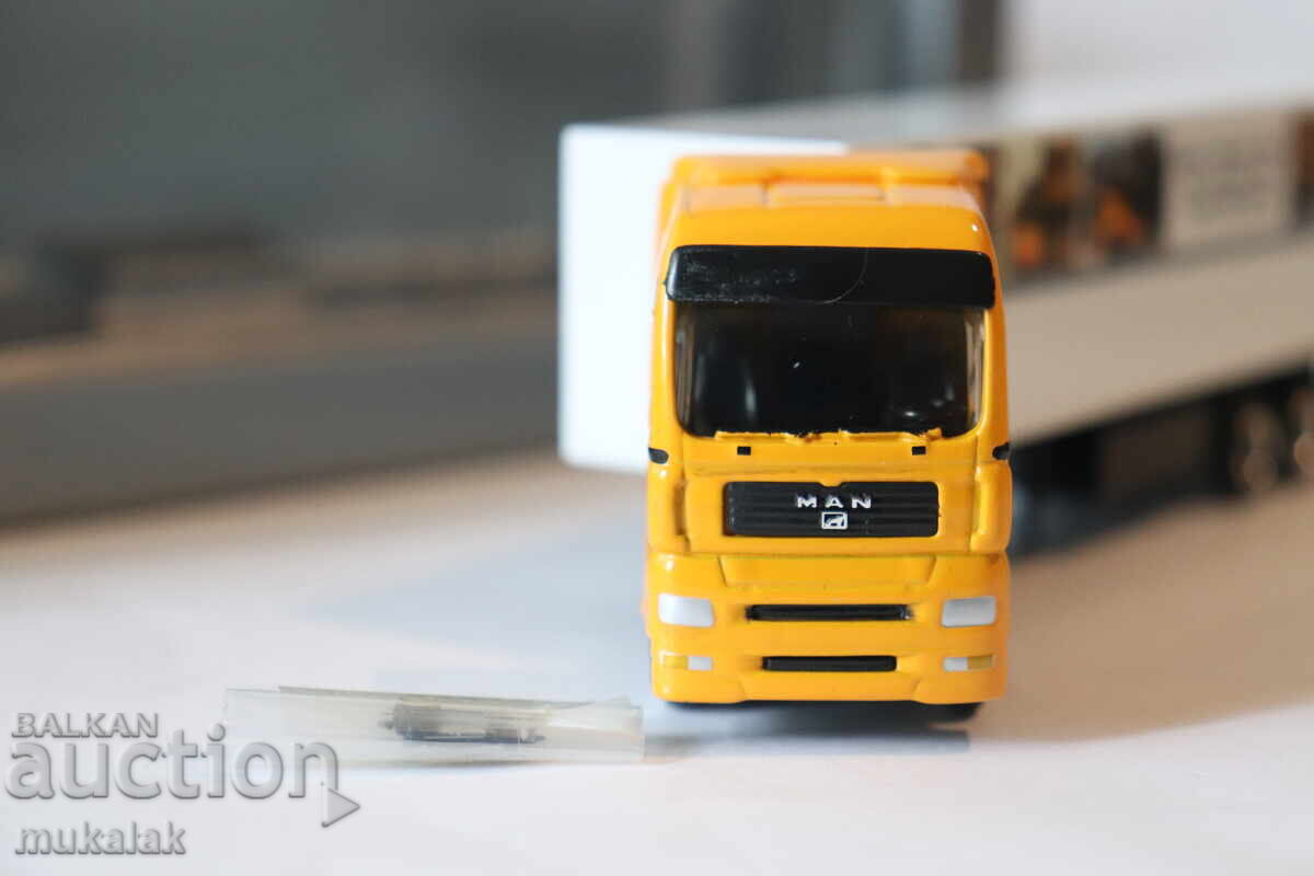 SCHUCO H0 1/87 MAN TGA ΦΟΡΤΗΓΟ ΤΡΑΚΤΕΡ ΜΟΝΤΕΛΟ ΑΥΤΟΚΙΝΗΤΟ - 5