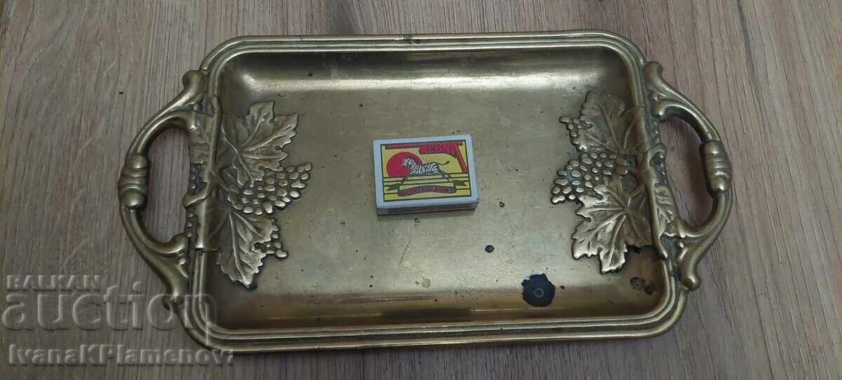 Поднос месинг за ценители - 5