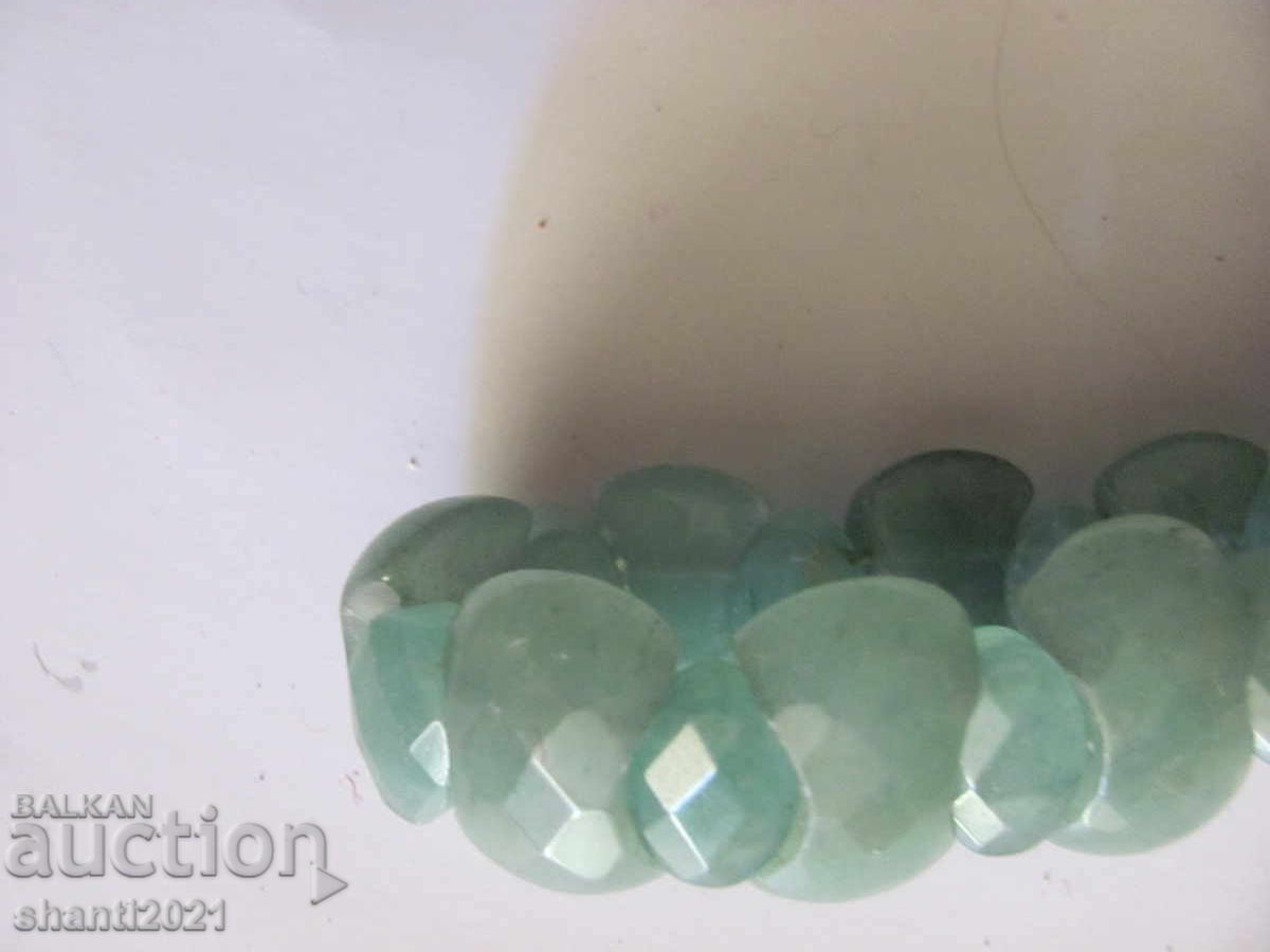 Women's bracelet, natural stone - aventurine with price 17.00 BGN | € 8.69