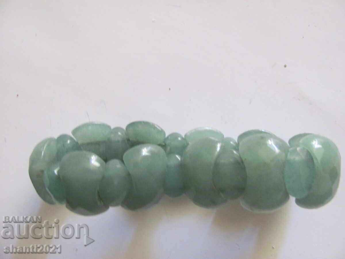 Women's bracelet, natural stone - aventurine - 5