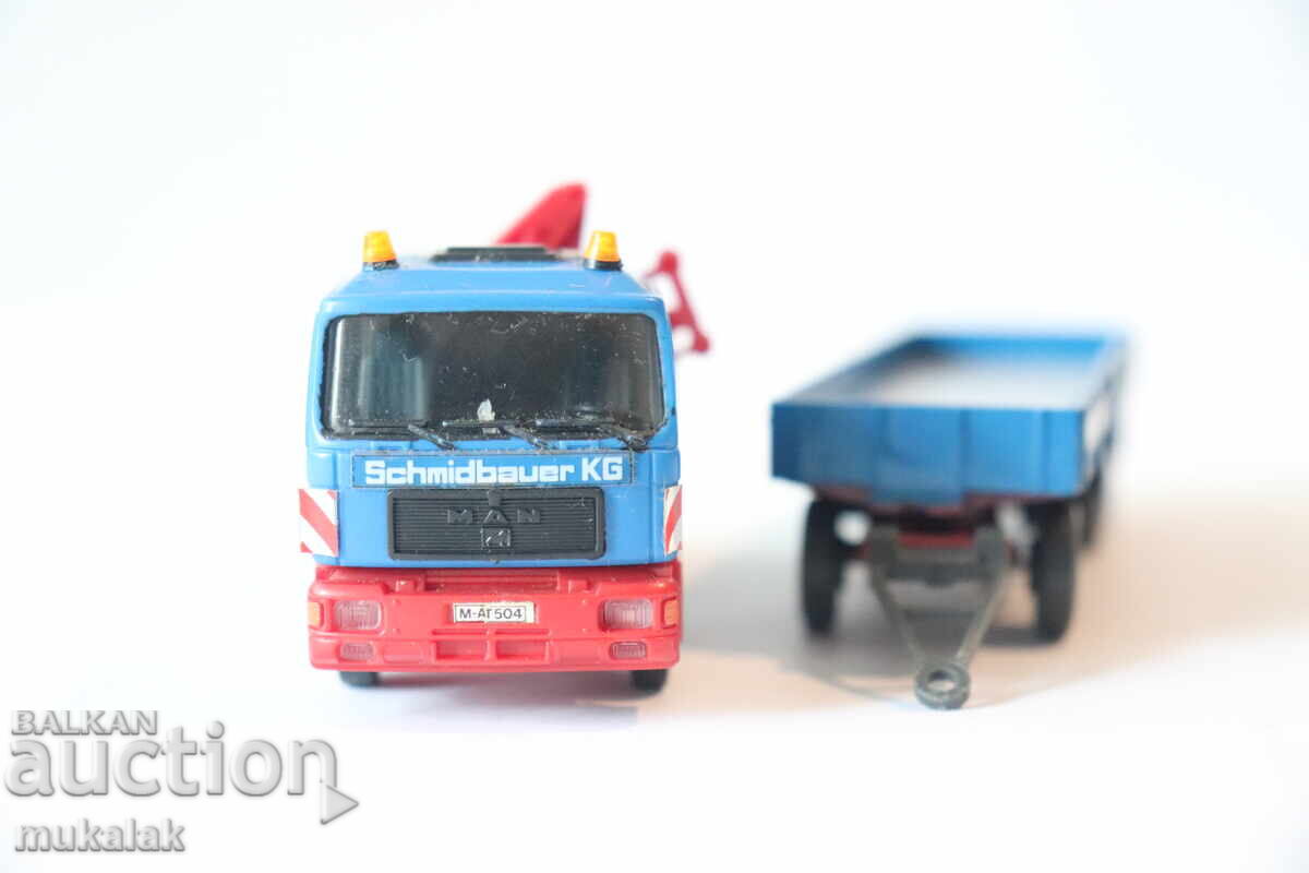 HERPA? WIKING? H0 1/87  MAN  ВЛЕКАЧ  КАМИОН МОДЕЛ КОЛИЧКА - 5