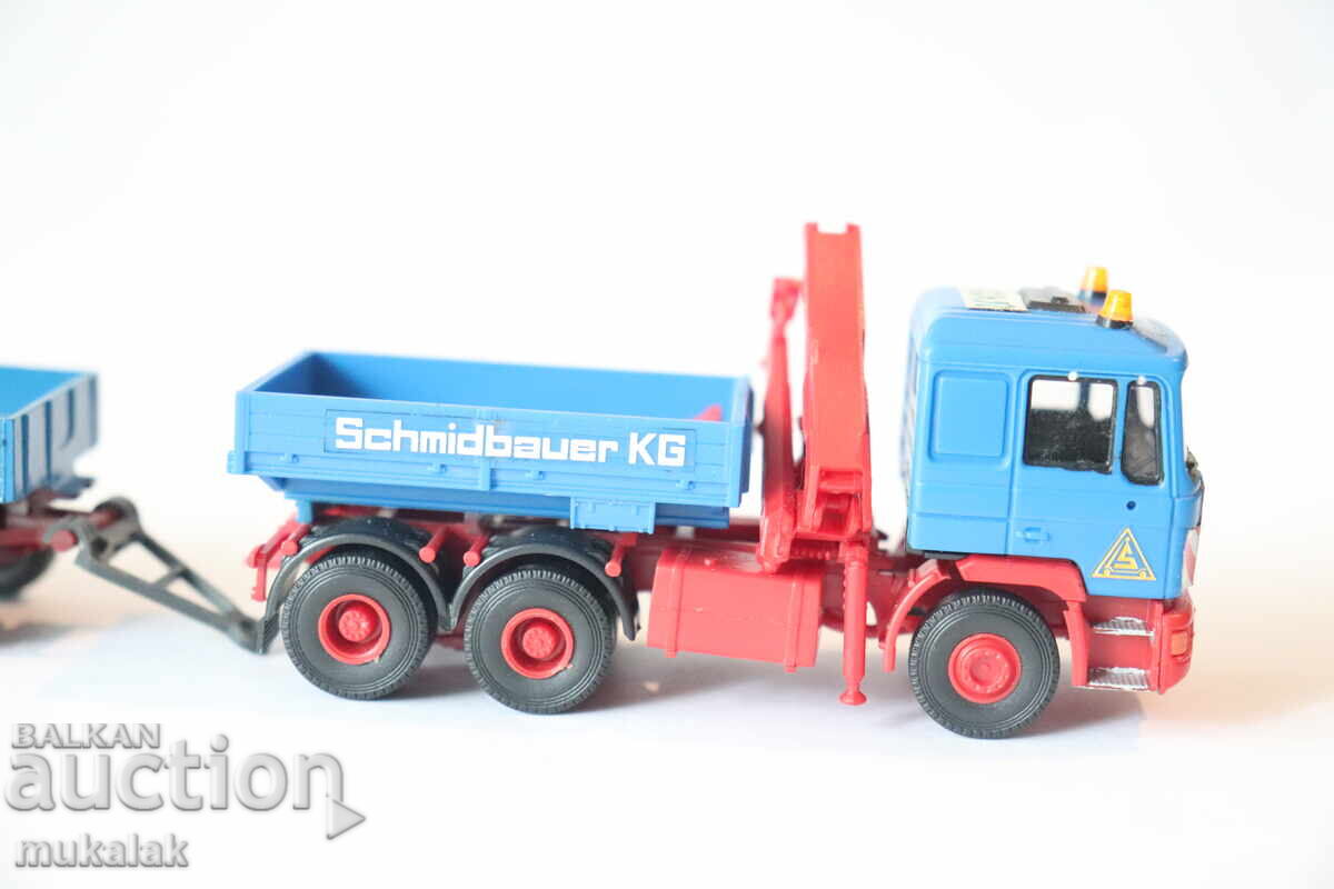 HERPA? WIKING? H0 1/87  MAN  ВЛЕКАЧ  КАМИОН МОДЕЛ КОЛИЧКА - 6