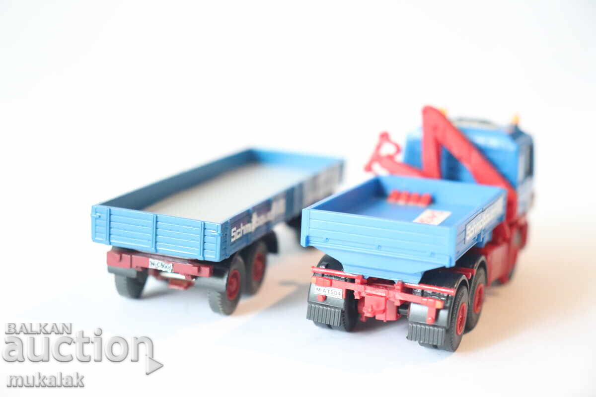 HERPA? WIKING? H0 1/87  MAN  ВЛЕКАЧ  КАМИОН МОДЕЛ КОЛИЧКА - 7