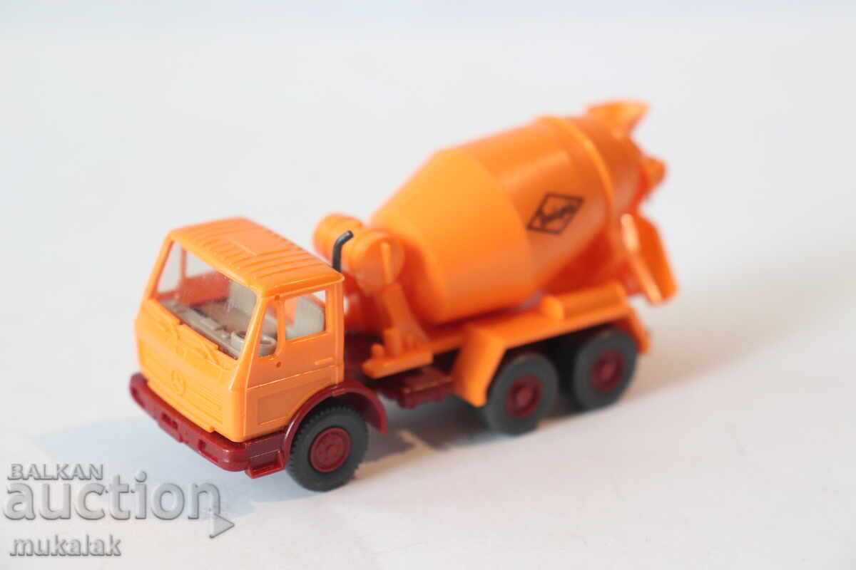 WIKING H0 1/87 MERCEDES Concrete Mixer Truck Model Car - 5
