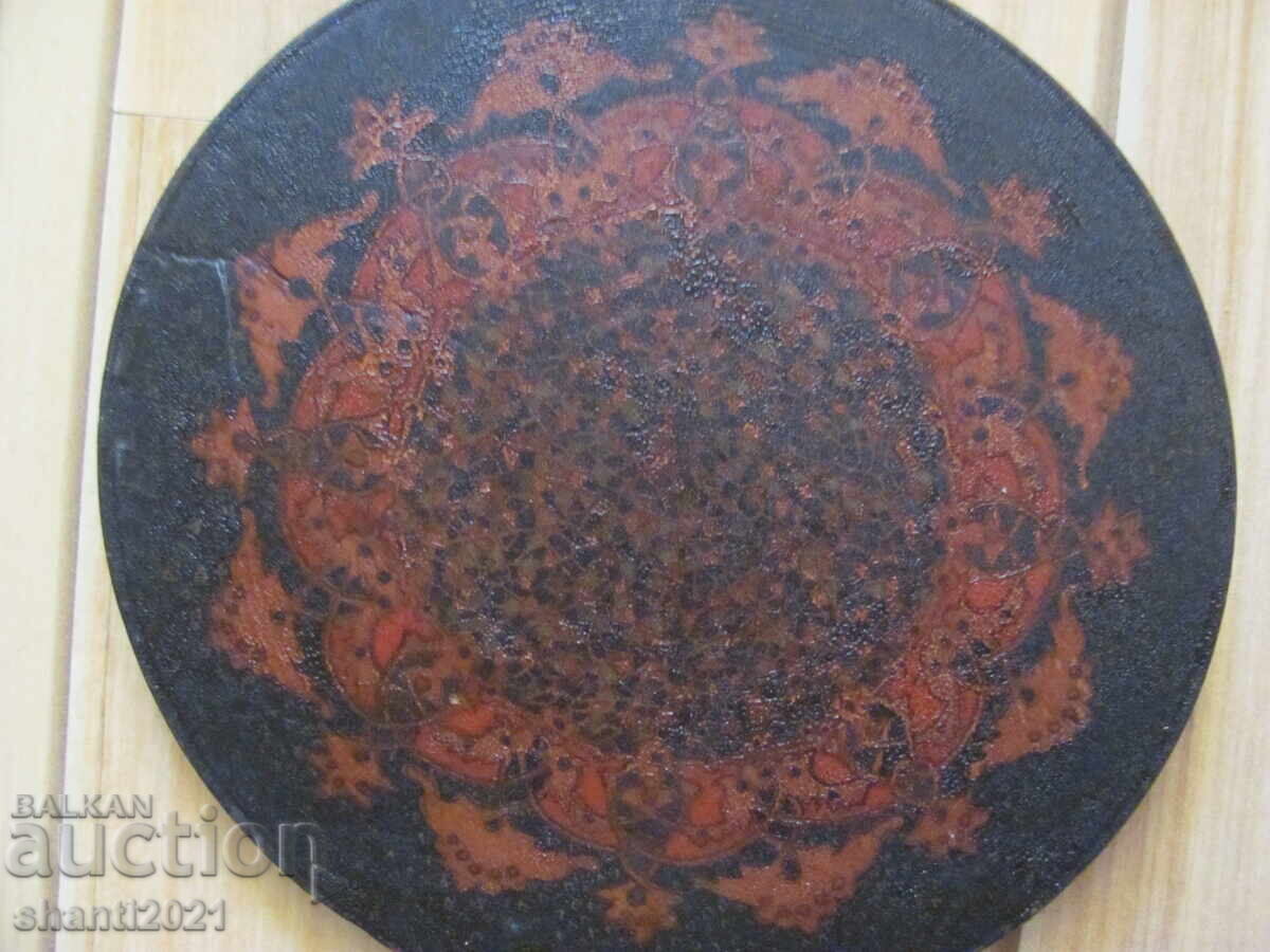 19ος αιώνας ξύλινο πιάτο - διακόσμηση - 5 19ος αιώνας ξύλινο πιάτο - διακόσμηση - 5