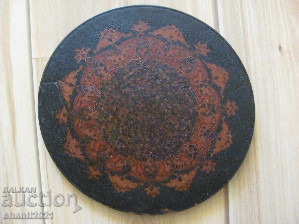 19ος αιώνας ξύλινο πιάτο - διακόσμηση 19ος αιώνας ξύλινο πιάτο - διακόσμηση