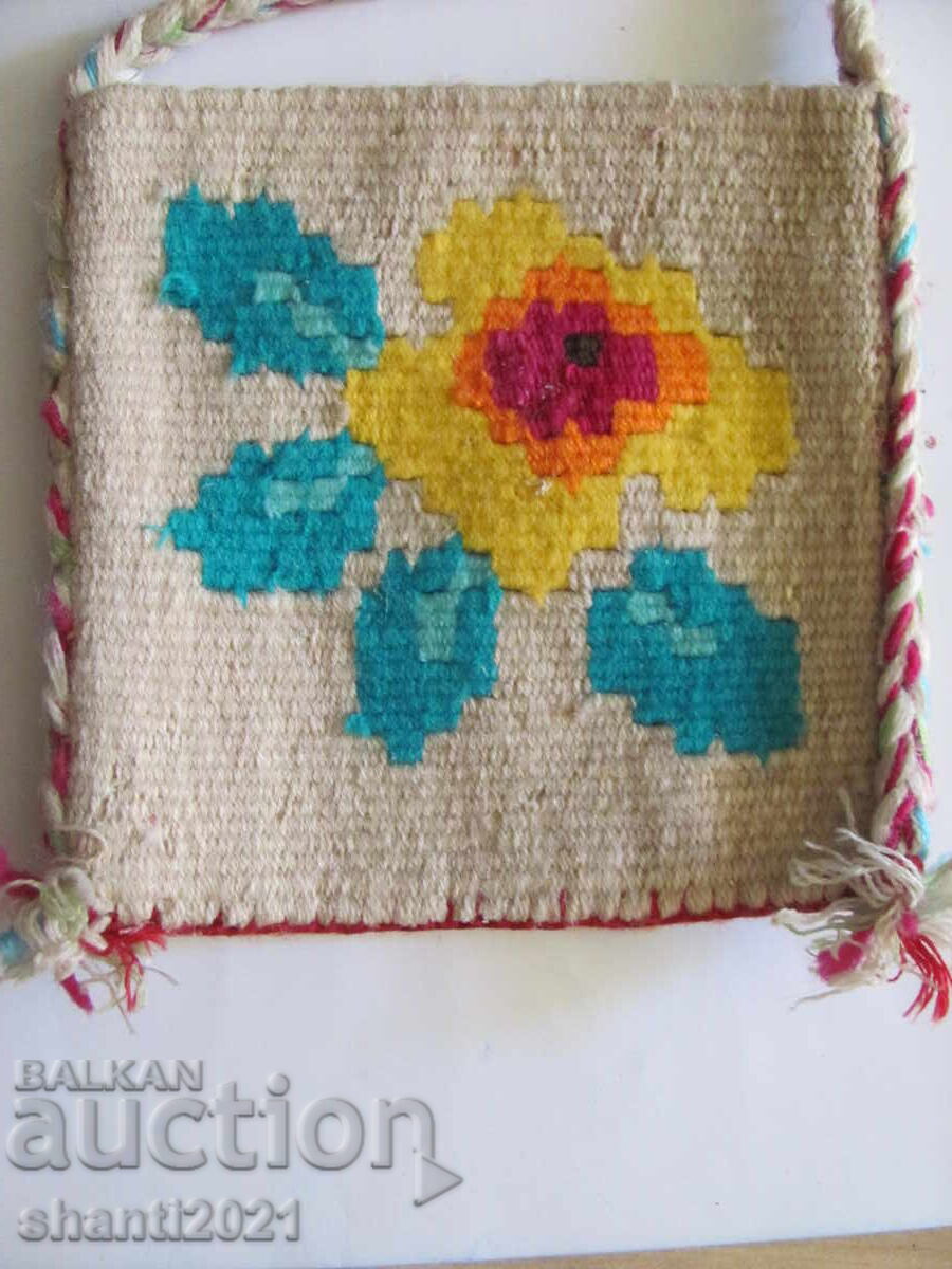 Δημοπρασία Τσαντάκι, τσαντάκι χειροποίητο, μάλλινο, διακόσμηση Δημοπρασία Τσαντάκι, τσαντάκι χειροποίητο, μάλλινο, διακόσμηση