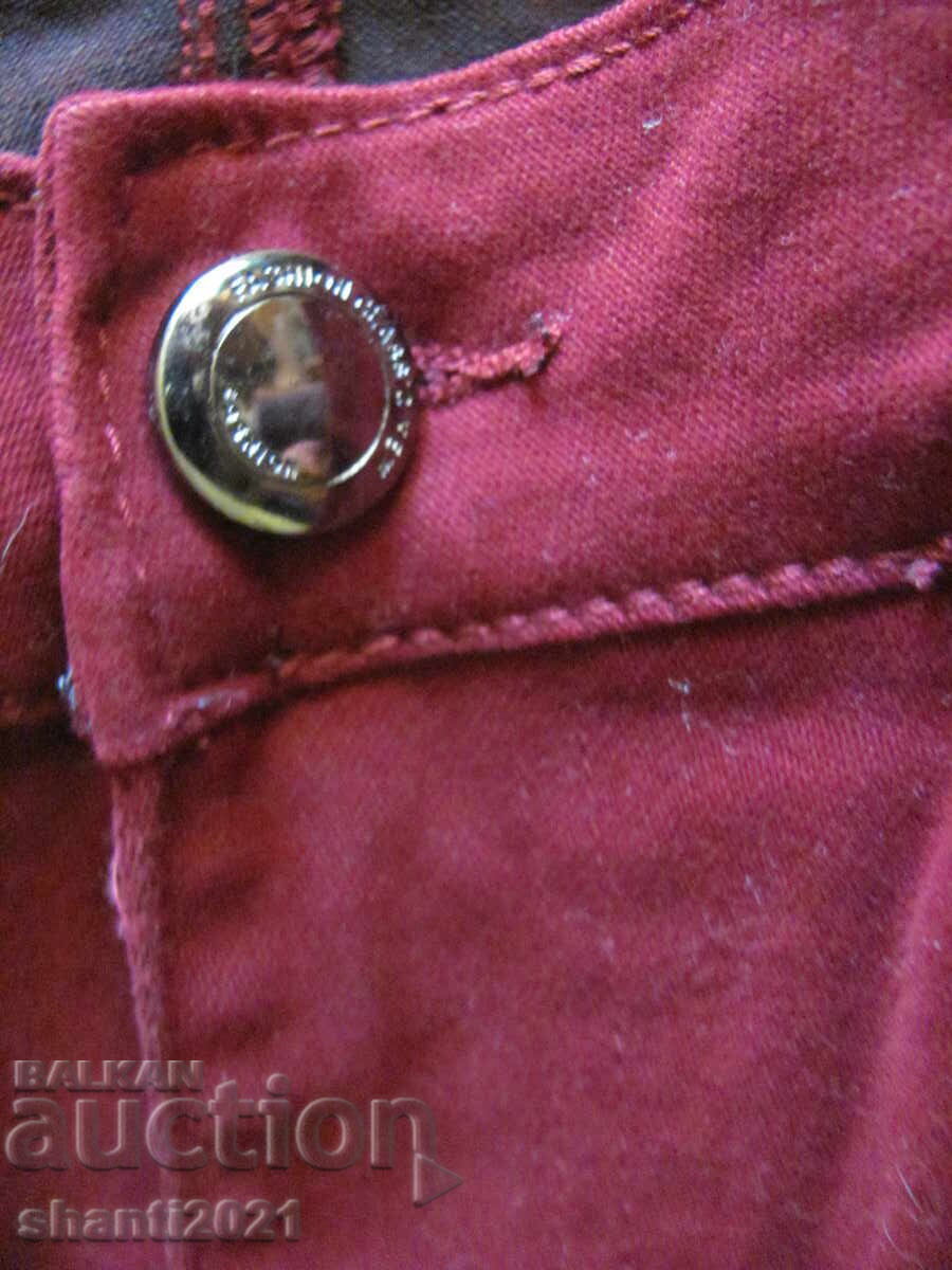 Pantaloni de damă - noi cu etichetă, Sunbird, culoare vișinie - 5 Pantaloni de damă - noi cu etichetă, Sunbird, culoare vișinie - 5