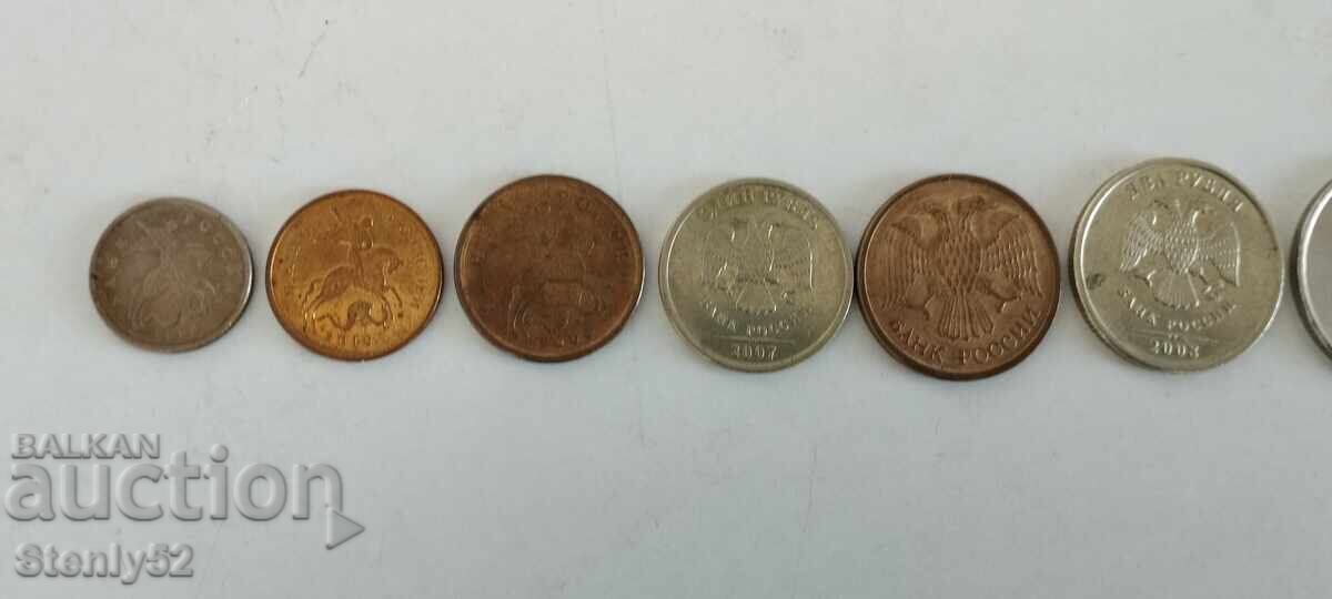 Лот Руски копейки и рубли след 1990 г - 5