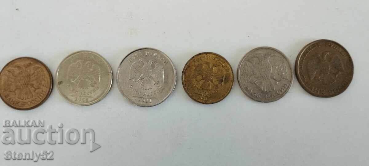 Παρτίδα Ρωσικά kopeĭki και ρούβλια μετά το 1990 - 6 Παρτίδα Ρωσικά kopeĭki και ρούβλια μετά το 1990 - 6