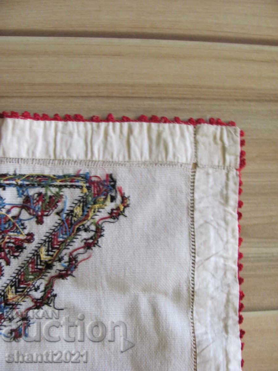 Square, cover, embroidery, folk motifs, 90x34cm - 5 Square, cover, embroidery, folk motifs, 90x34cm - 5