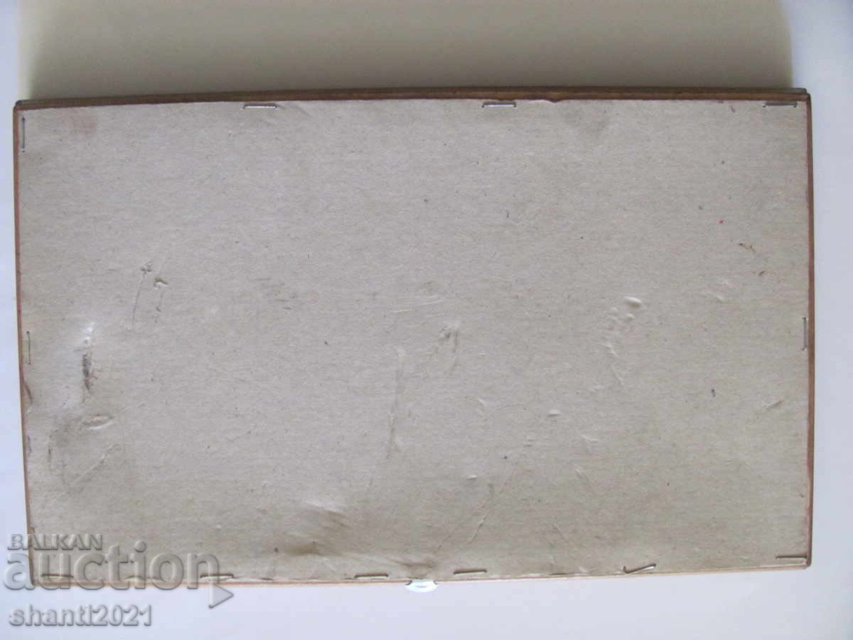 Αυθεντικός πίνακας, ακουαρέλα, ξύλινο πλαίσιο με τζάμι - 5 Αυθεντικός πίνακας, ακουαρέλα, ξύλινο πλαίσιο με τζάμι - 5