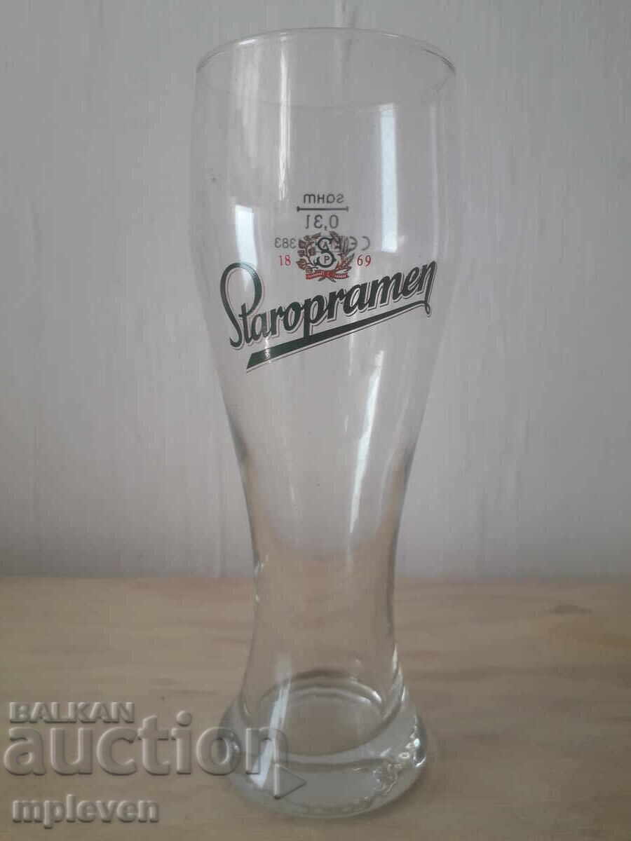 Old Staropramen beer mug 0.3 l Old Staropramen beer mug 0.3 l