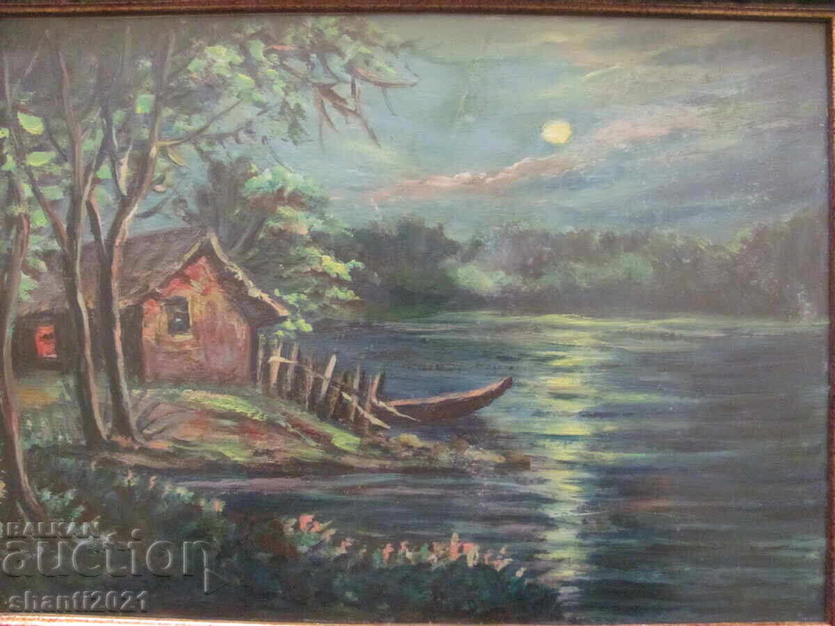 Αυθεντικός πίνακας, λάδι, χαρτόνι, 40x30εκ με τιμή 39.00 BGN | € 19.94