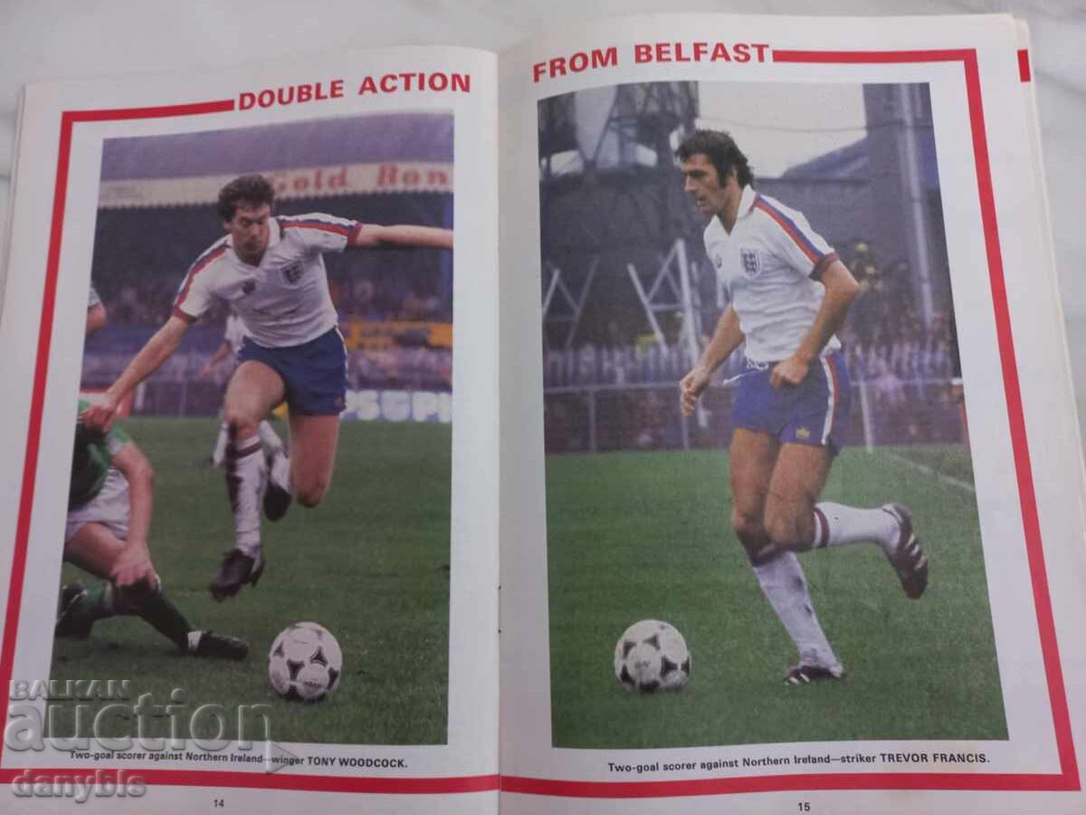 Football Program - England - Bulgaria 1979 with price 20.00 BGN | € 10.23