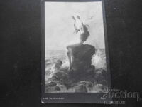 Old postcard, "Storm", 29.XI.1921, Belogradchik