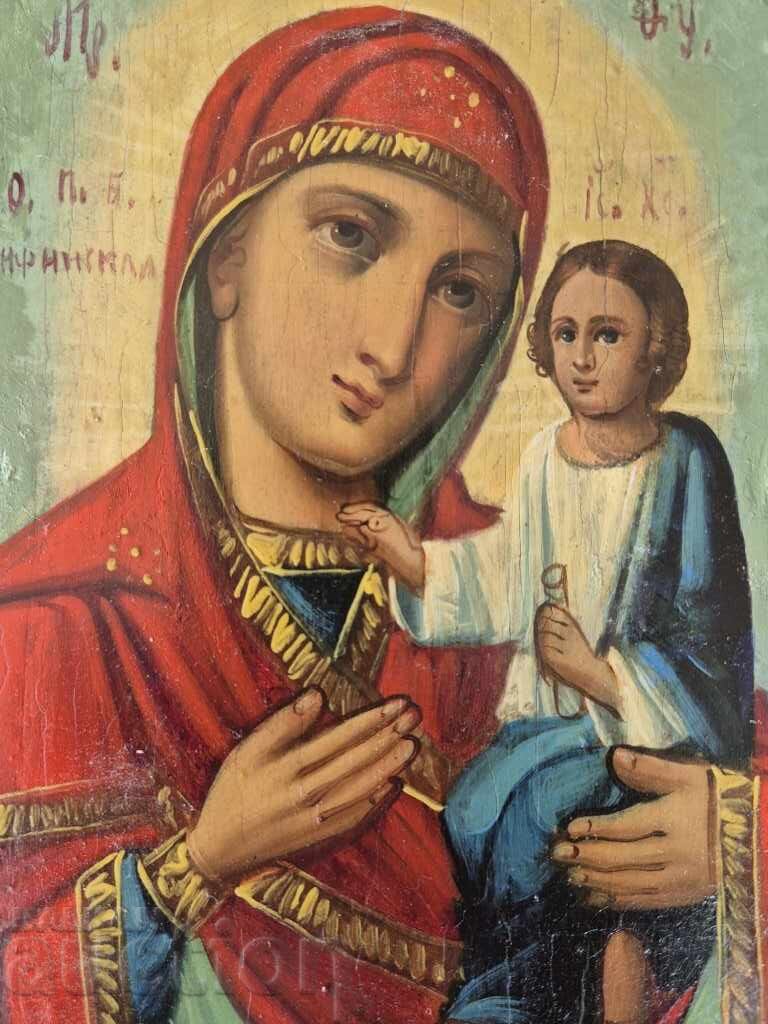 Παλιά Αναγεννησιακή Οικιακή Εικόνα Άψογη αυθεντική 19ος αιώνας με τιμή 420.00 BGN | € 214.74