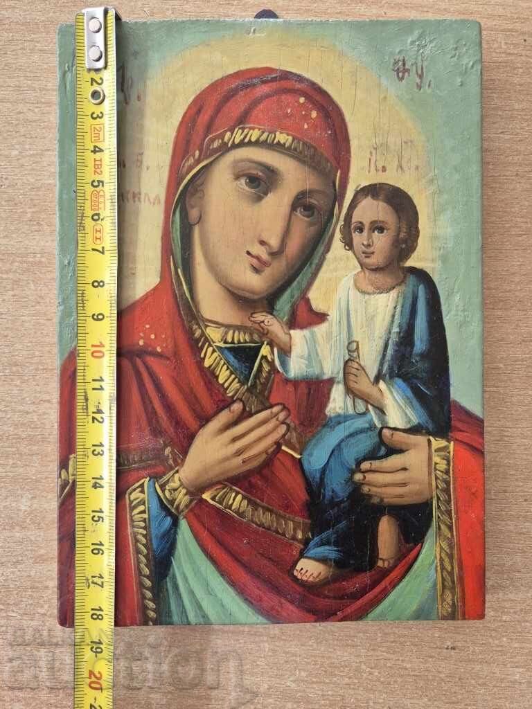 Παλιά Αναγεννησιακή Οικιακή Εικόνα Άψογη αυθεντική 19ος αιώνας - 6