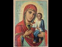 Veche Icoană de Casă Renaștere Perfectă Originală secolul al XIX-lea