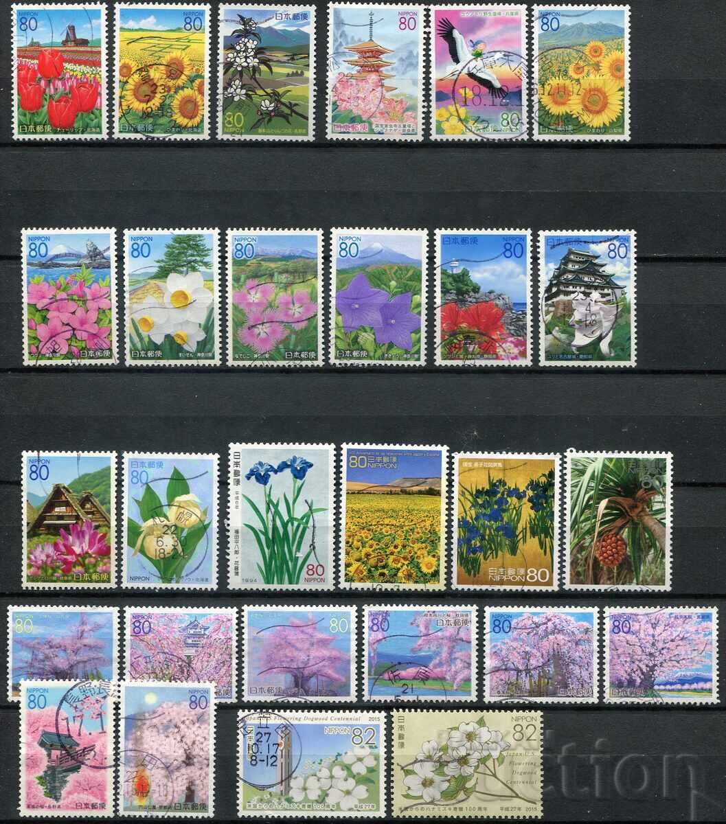 Япония USED - Цветя, флора, растения