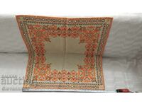 Hand-embroidered rare square/scarf/tablecloth