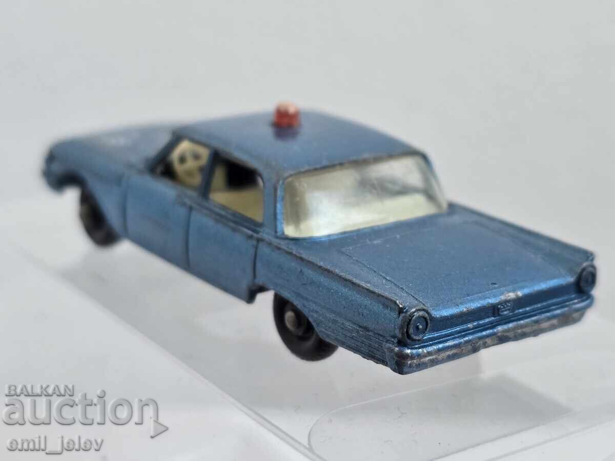 LESNEY MATCHBOX - 55B Ford Fairlane Police Car 1963-1965 - 5 LESNEY MATCHBOX - 55B Ford Fairlane Police Car 1963-1965 - 5
