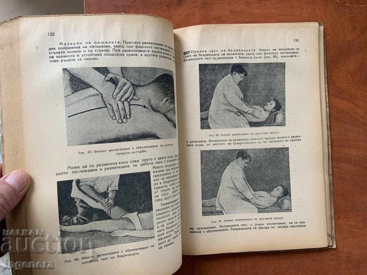 I.M. SERKIZOV-SERAZIN - SPORTS MASSAGE AND SELF-MASSAGE - 1950 with price 13.00 BGN | € 6.65