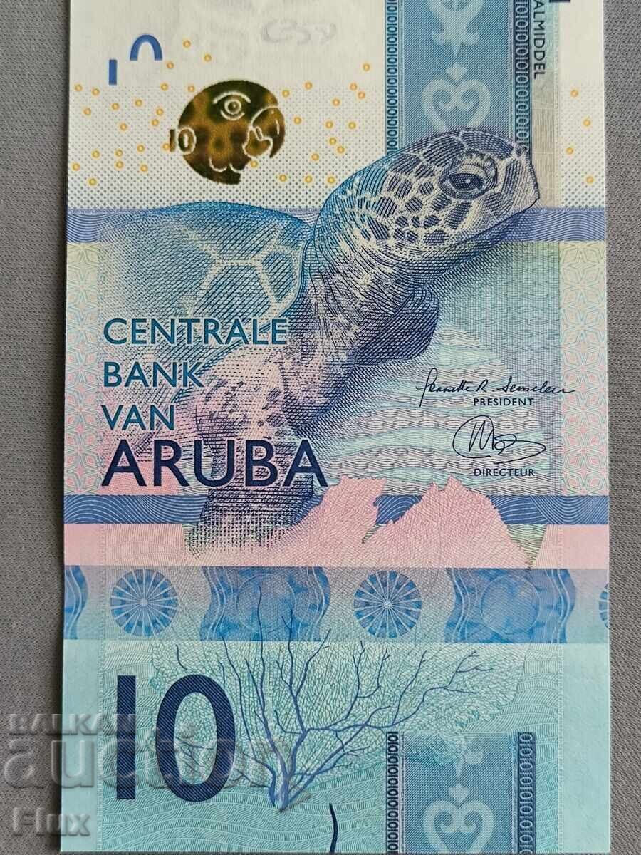 Delivery of Banknote - Aruba - 10 florins UNC | 2019