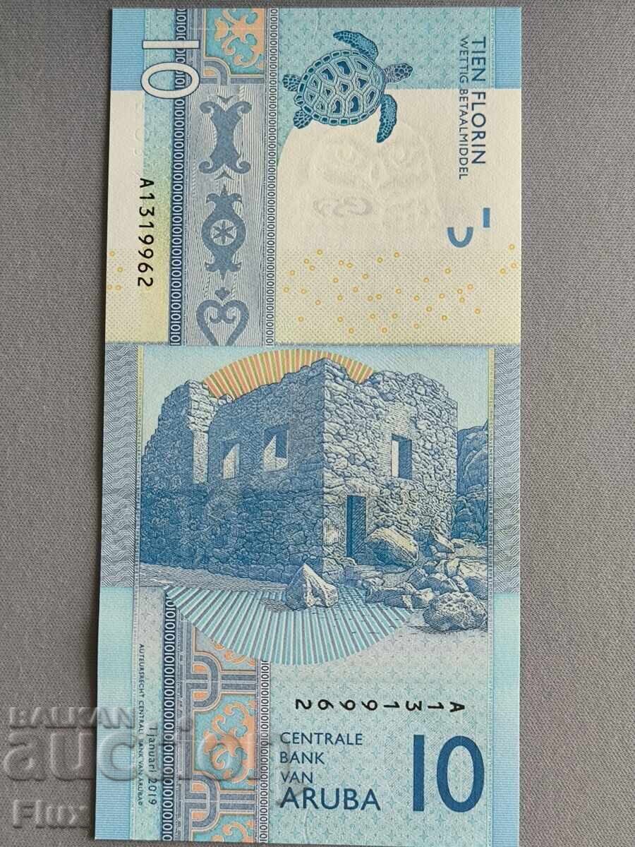 Banknote - Aruba - 10 florins UNC | 2019 - 5