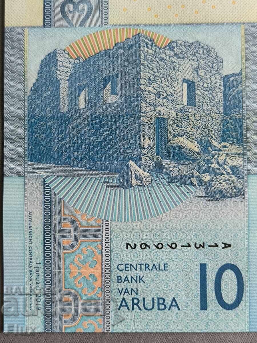 Banknote - Aruba - 10 florins UNC | 2019 - 6