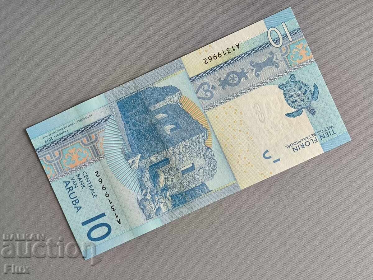 Banknote - Aruba - 10 florins UNC | 2019 - 7