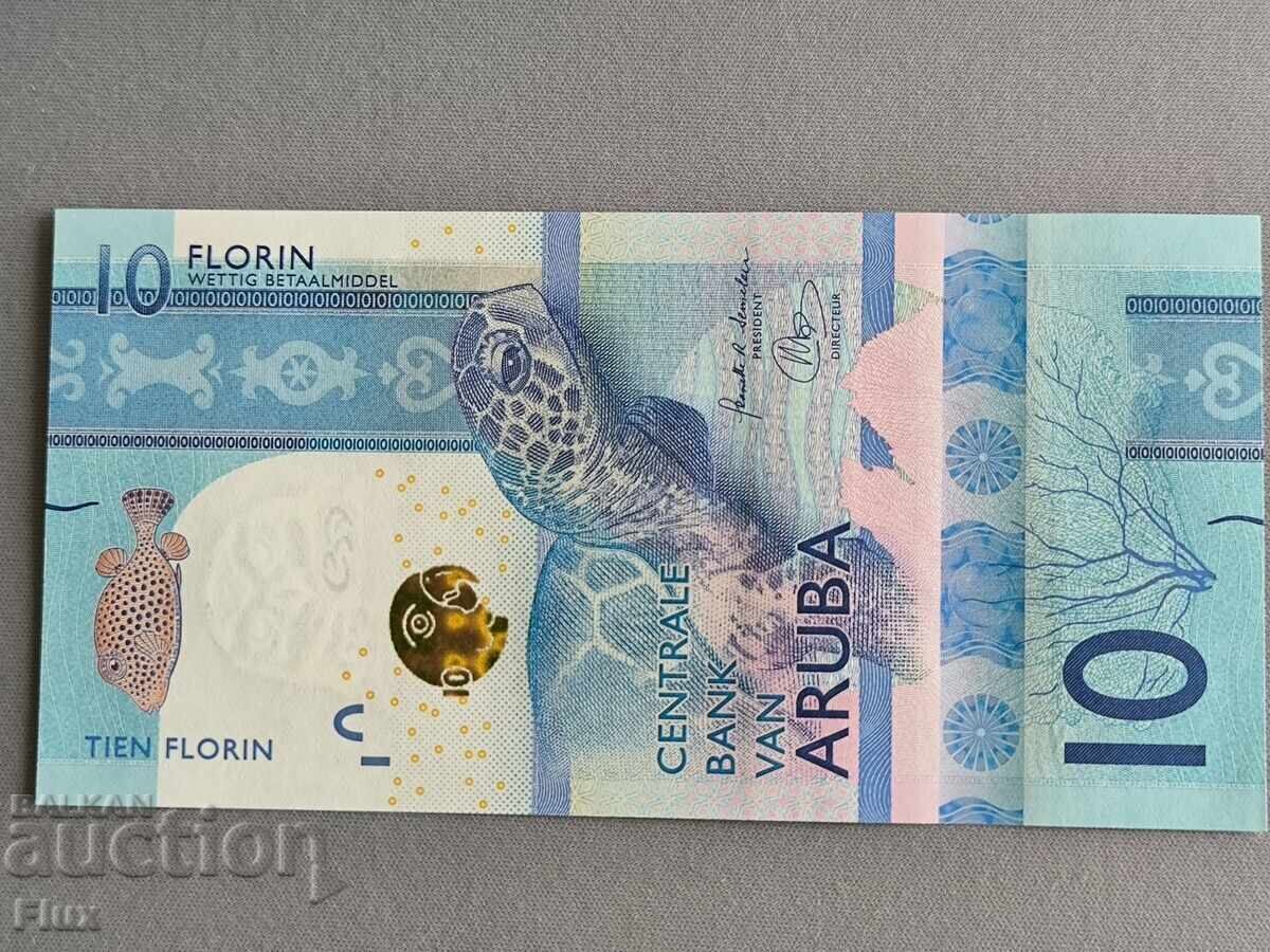 Banknote - Aruba - 10 florins UNC | 2019
