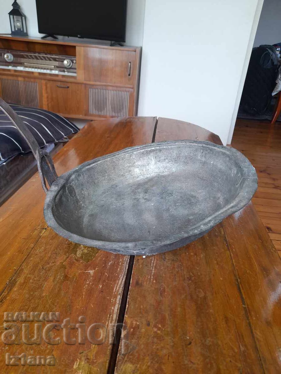 Аукцион Стар бакърен,меден тиган Аукцион Стар бакърен,меден тиган