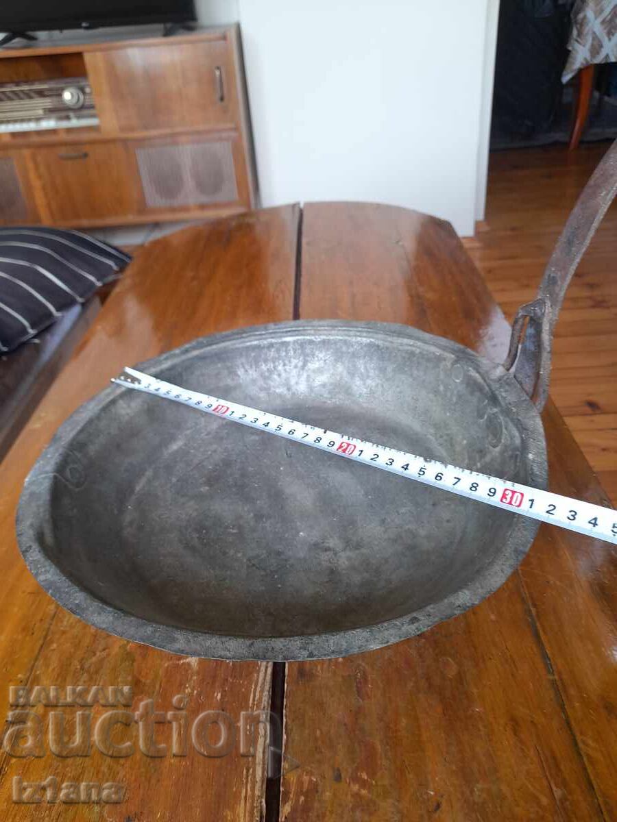 Стар бакърен,меден тиган - 5 Стар бакърен,меден тиган - 5