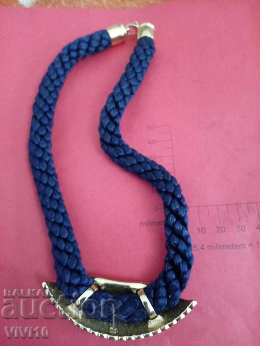 Старинно колие с емаил, МАРКИРАНO PL с цена € 15.00 | 29.34 лв.