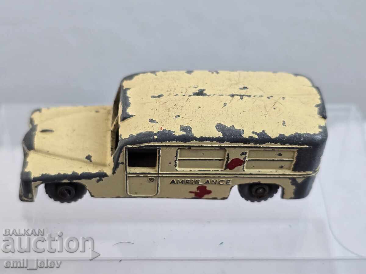 Matchbox Moko Lesney No.14B Daimler Ambulance 1958-1961 με τιμή 14.99 BGN | € 7.66 Matchbox Moko Lesney No.14B Daimler Ambulance 1958-1961 με τιμή 14.99 BGN | € 7.66