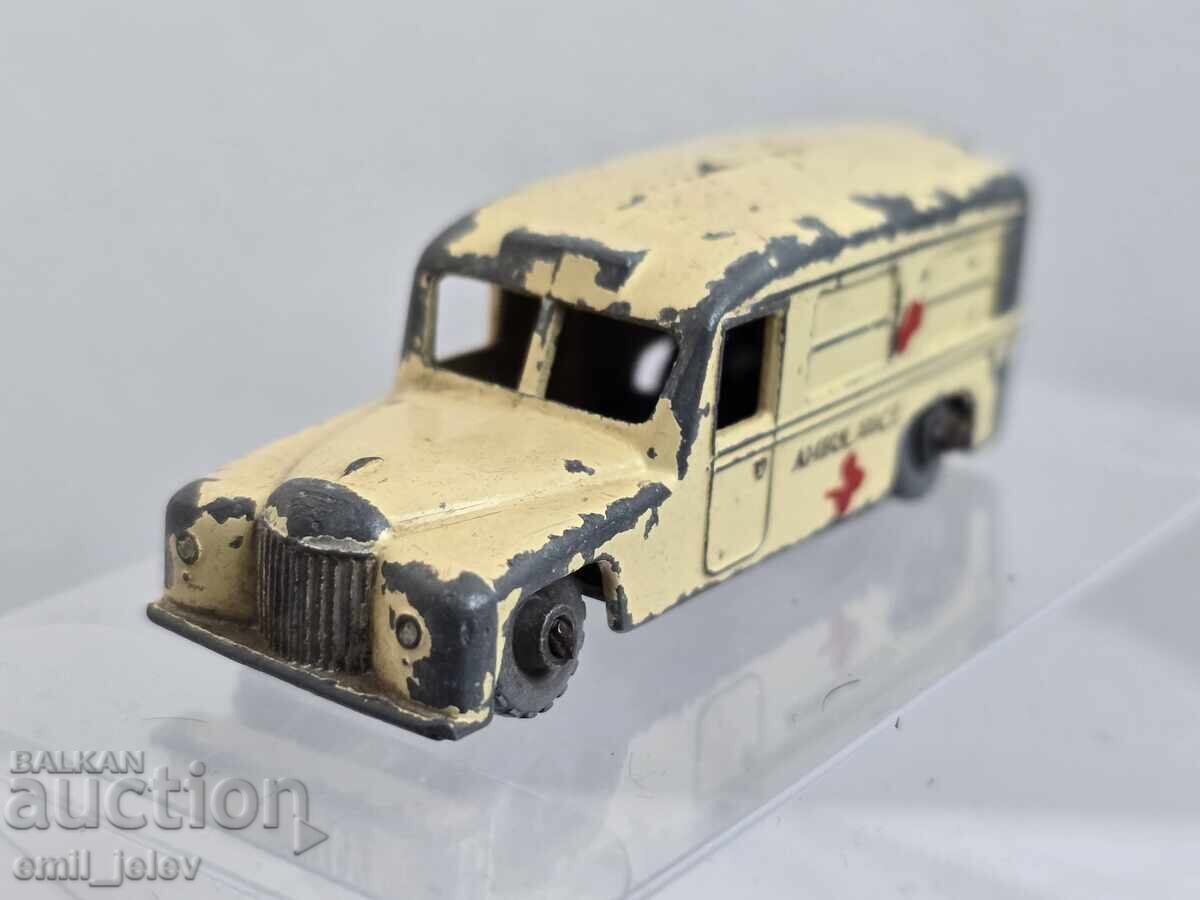 Δημοπρασία Matchbox Moko Lesney No.14B Daimler Ambulance 1958-1961 Δημοπρασία Matchbox Moko Lesney No.14B Daimler Ambulance 1958-1961