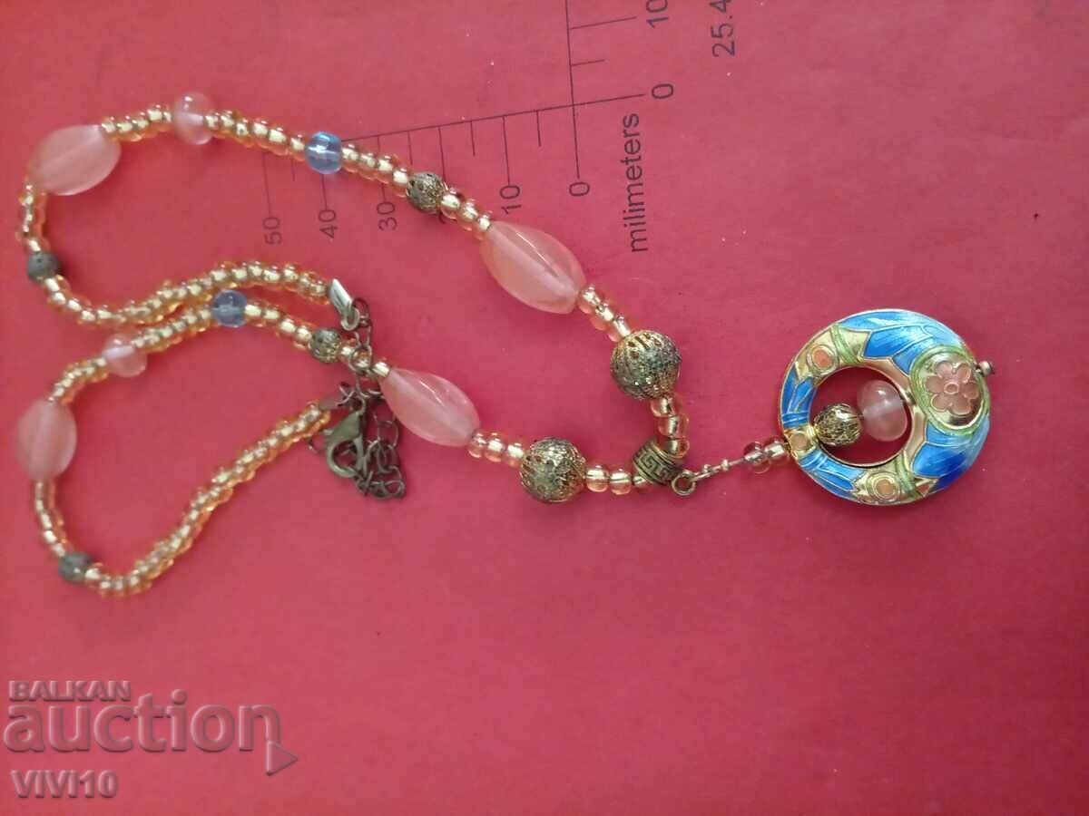 Antique enamel necklace with price 60.00 BGN | € 30.68