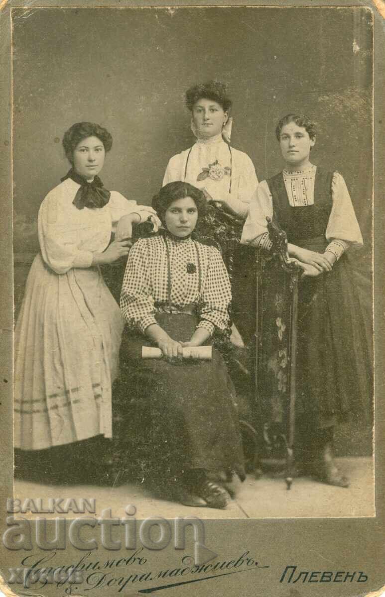 ΠΑΛΙΑ ΦΩΤΟΓΡΑΦΙΑ - ΚΑΡΤΟΝ - ΔΟΓΡΑΜΑΤΖΙΕΦ - ΠΛΕΒΕΝ - 0553