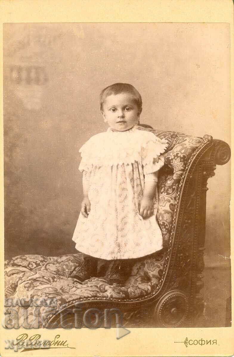 FOTOGRAFIE VECHE - CARTON - V.VALEBENI - SOFIA - 0599