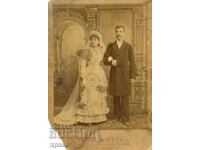 СТАРА ФОТОГРАФИЯ - КАРТОН - Ф.БАУЕР – РУСЕ, ШУМЕН - 0617