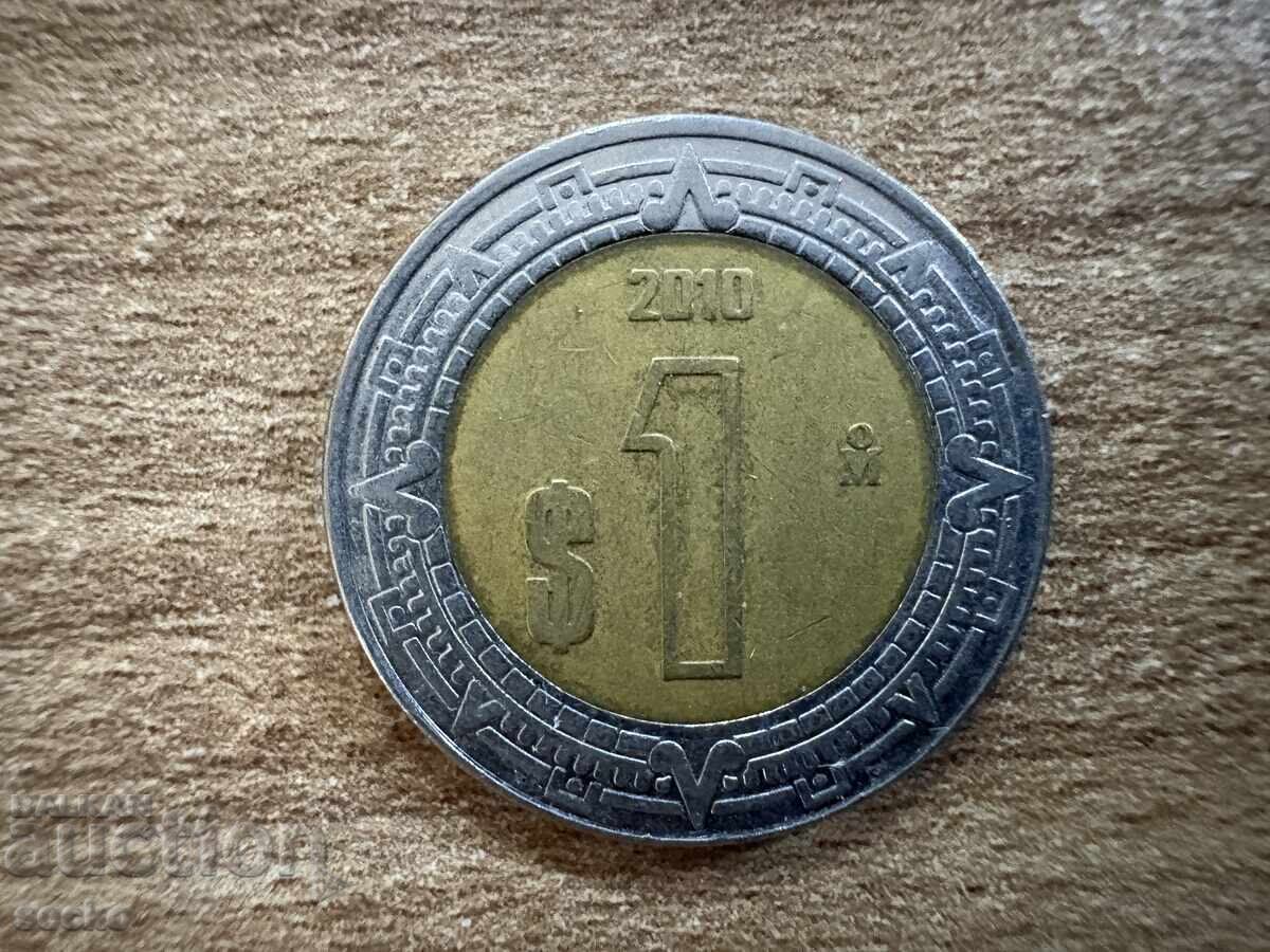 Μεξικό - 1 πέσο (2010)