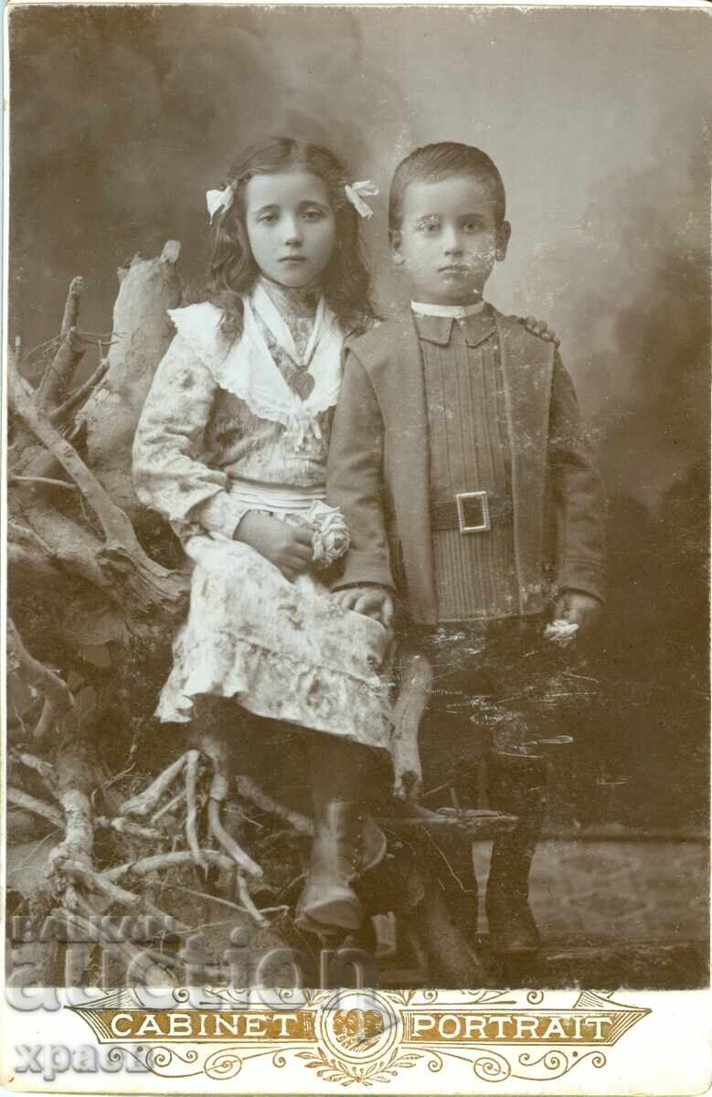 OLD PHOTOGRAPH - CARDBOARD - KOGAN - SLIVEN - 0635 OLD PHOTOGRAPH - CARDBOARD - KOGAN - SLIVEN - 0635