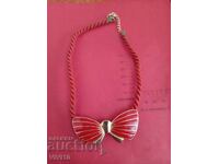 Antique enamel necklace