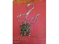 Antique enamel necklace