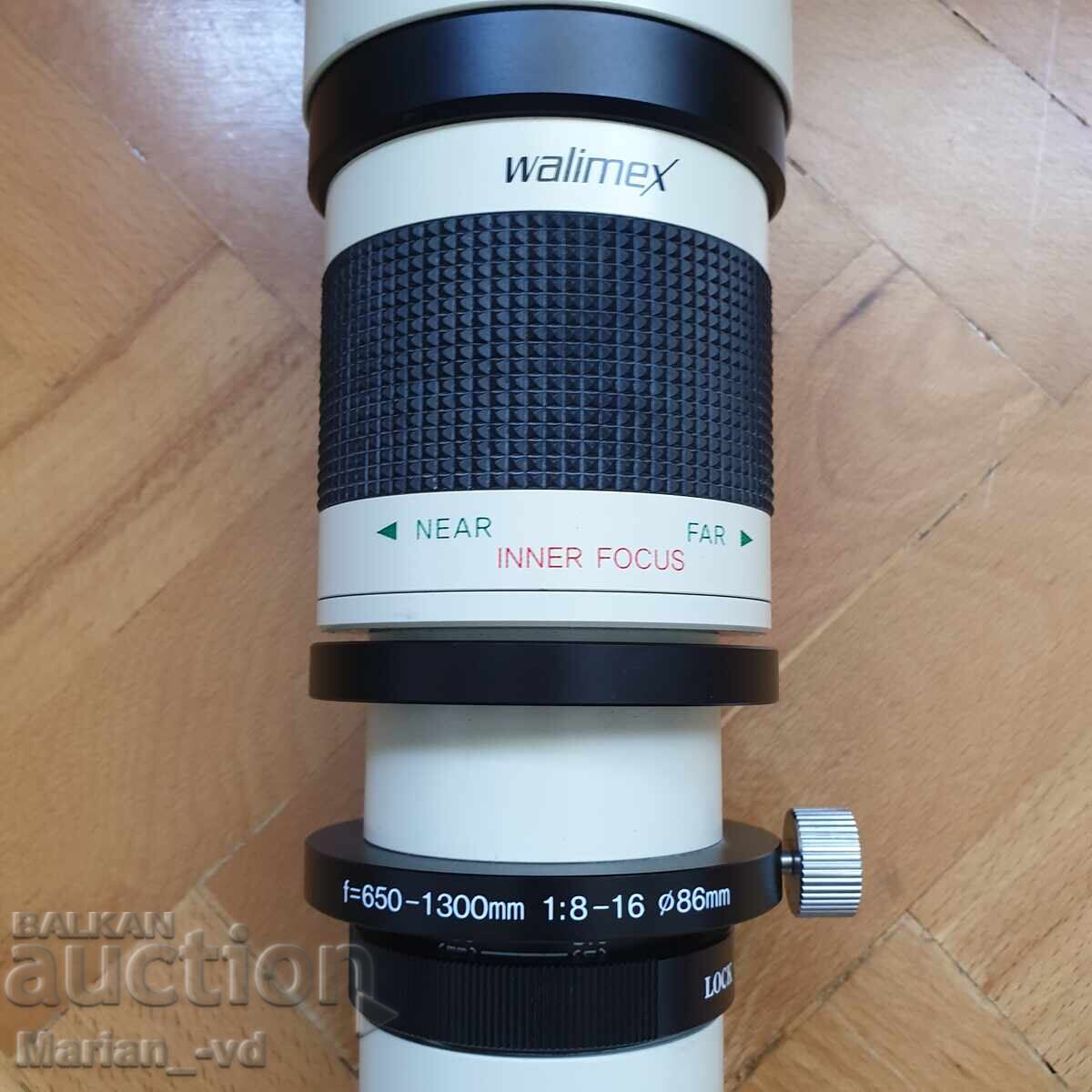 Teleobiectiv Walimex 650 până la 1300 mm - 5