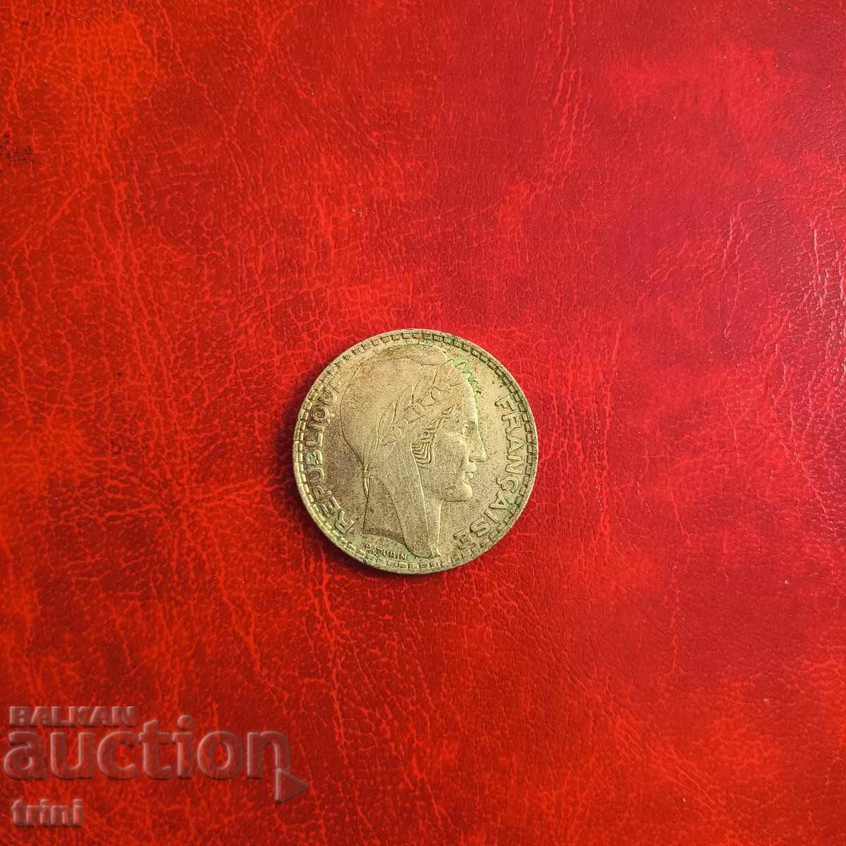 Franța 20 franci 1938 argint cu preț 38.00 BGN | € 19.43 Franța 20 franci 1938 argint cu preț 38.00 BGN | € 19.43